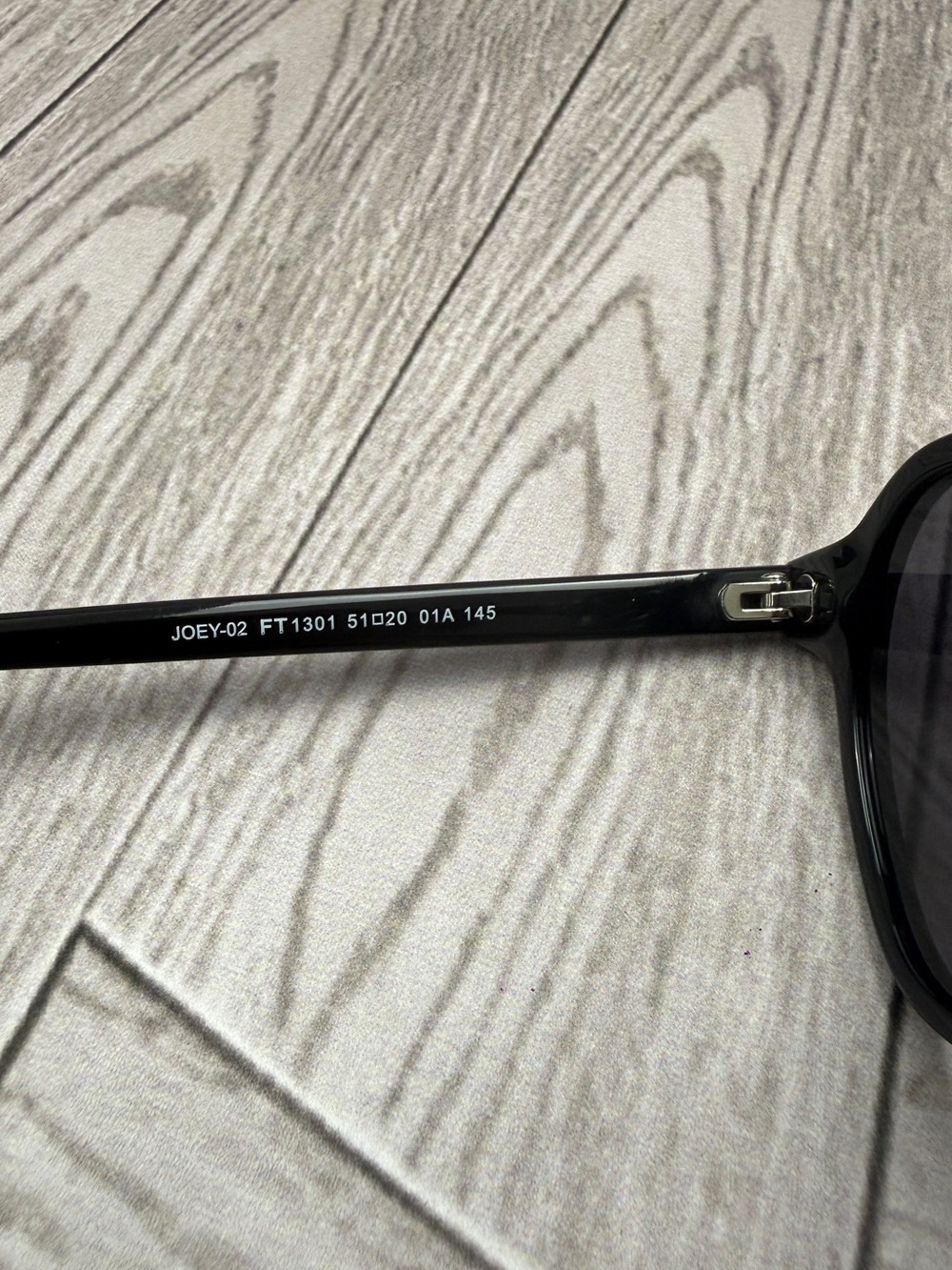 Tom Ford Black Slim Rectangular Men’s Sunglasses - Picture 7 of 7